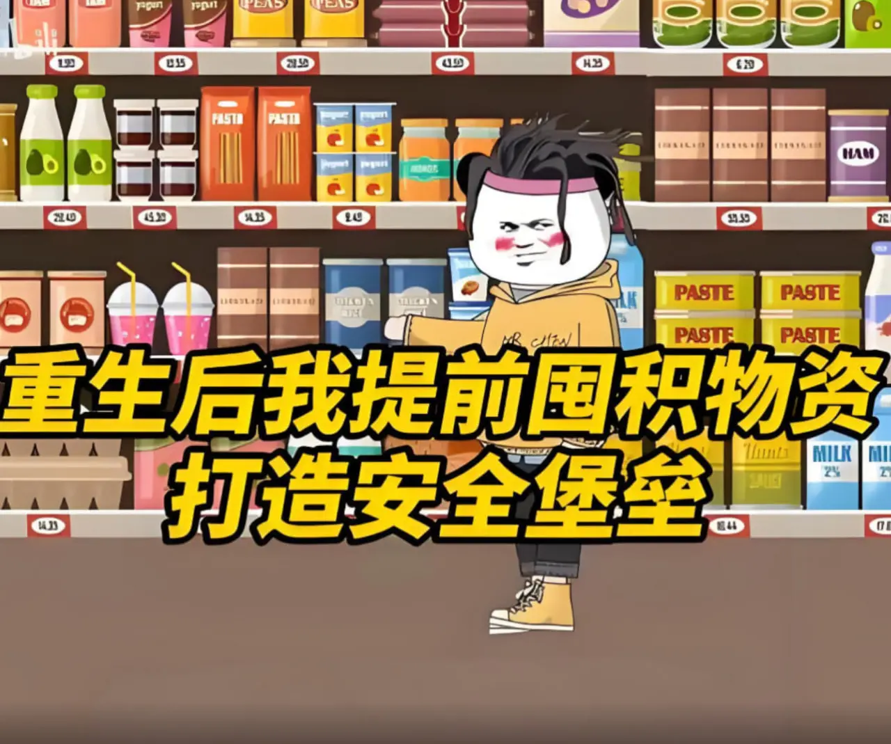 末世重生，囤物资建堡垒：看《洪水泛滥》女主如何逆天改命！